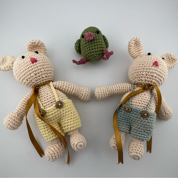 Other - Adorable crocheted play set, skillfully made!